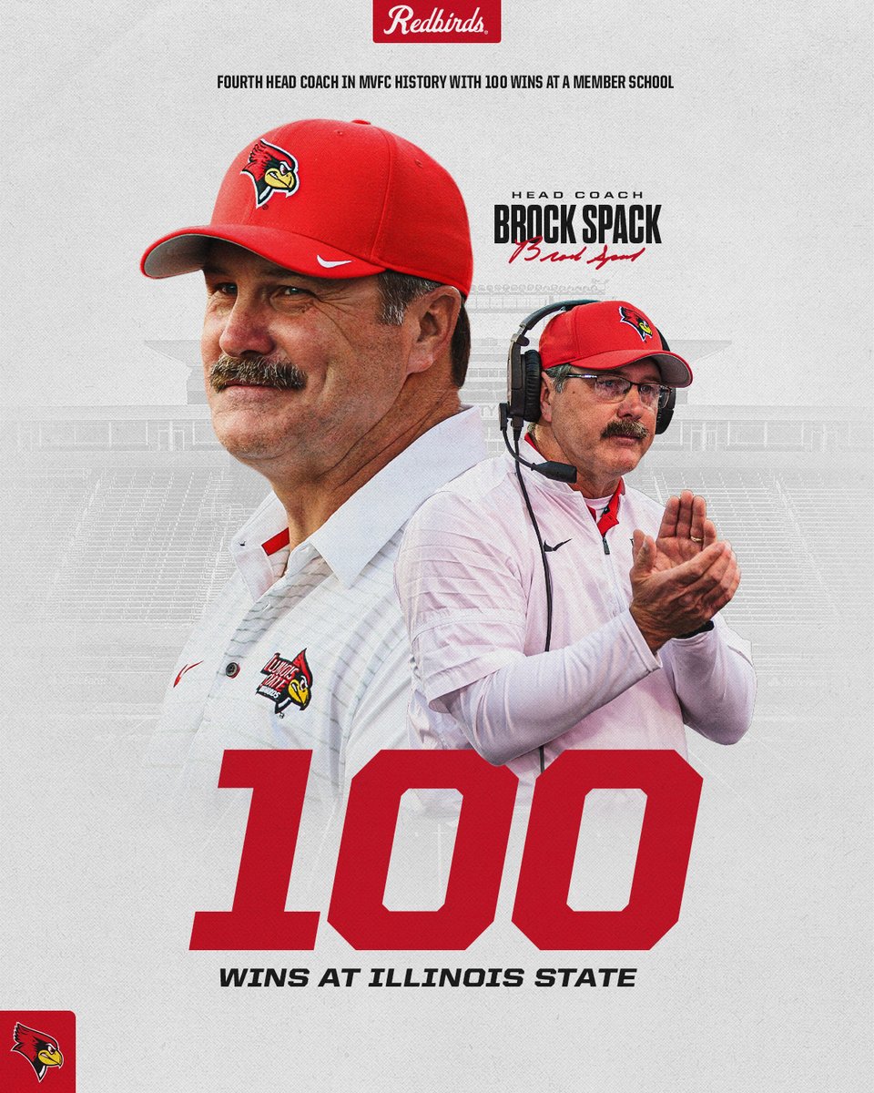 Coach Spack hits the century mark 🙌💯