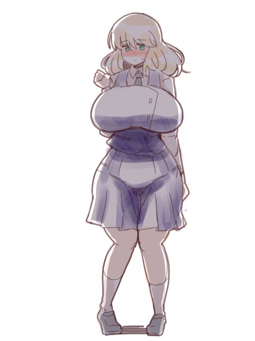 デカパイ学生メリーさん好き 