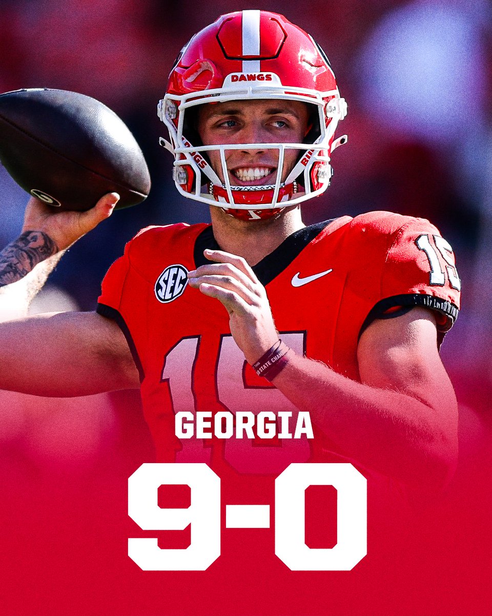 26 straight wins for the DAWGS 😤 <a href="/GeorgiaFootball/">Georgia Football</a>