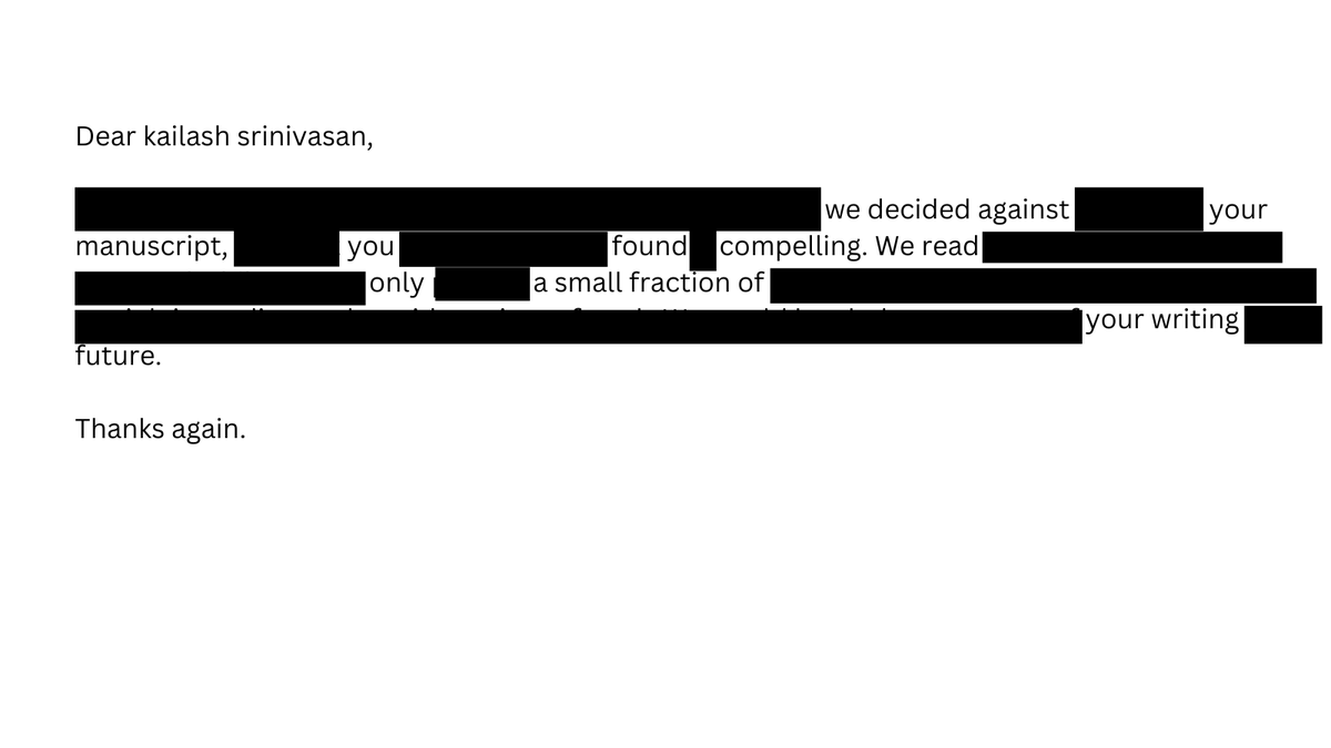 kailashwrites's tweet photo. feels good to take some control back. #erasurepoetry #rejection https://t.co/IejFuEYPXu