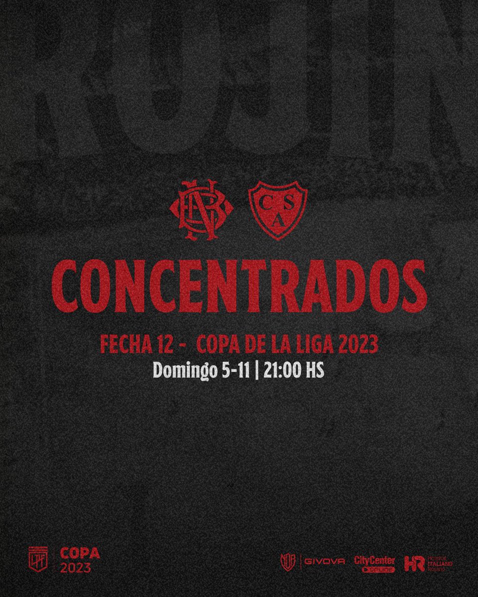 Newells's tweet photo. Jugadores a disposición de Gabriel Heinze para recibir a Sarmiento 📋 https://t.co/EdT52Dyd6A