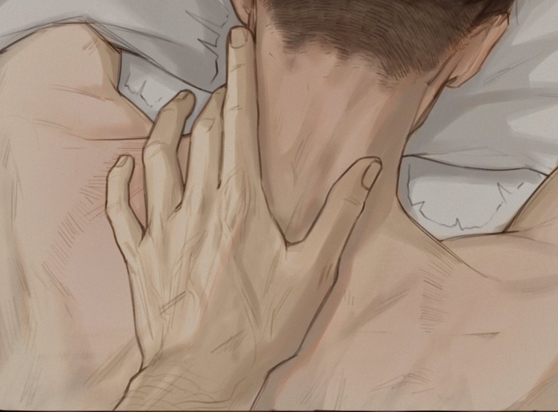 lewiathans's tweet photo. I still love my “stay still” artwork but it’s nice to see that my rendering improved since july https://t.co/XMo4zi6DcI
