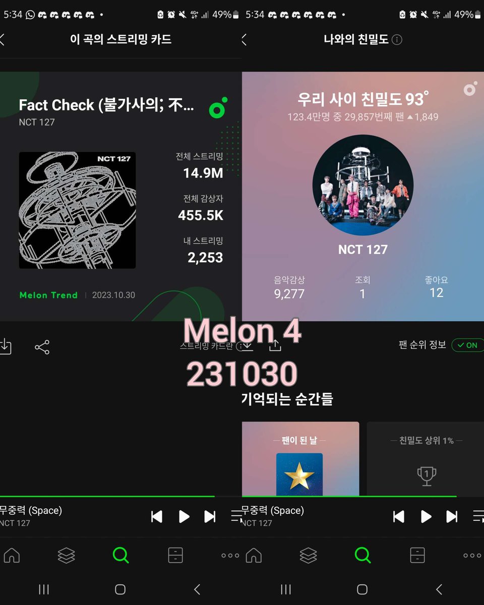 infoteam127's tweet photo. [MELON CREW] 
30/10/2023
20 TIM
(1-4)

#MelonCrew #StreamingCrew127 
@127Fund https://t.co/EsLnqegFPN