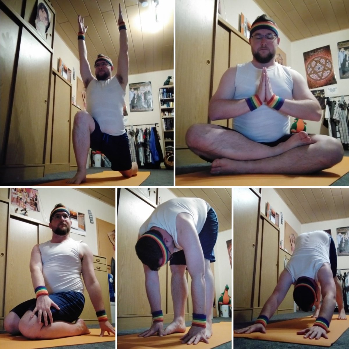 HIMzone666NetMs's tweet photo. Lots of Yoga Challenge

sanftes Morgen-Yoga8

by #YogaMitMady 

#yoga #sanft #soft #morgen #morning #afternoon  #asana #inspiration #energy #gay #bi #lesbian #straight #trans #queer #rainbow #SpiceBoy #sportyspice #Peace #NoWar #westandwithukraine #freeiran #beardgang #chesthair https://t.co/pEYpM1PeQD