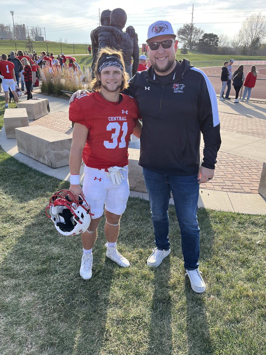 Made the trip to Pella to watch former Panther <a href="/GrunderJase/">Jase Grunder</a> play for the Dutch! Keep working hard kid!