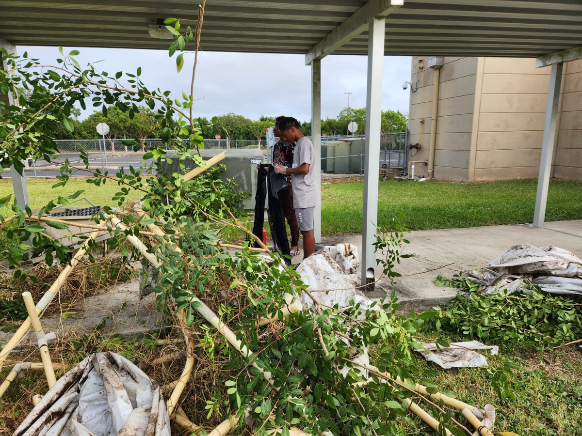 sdmpanthers's tweet photo. HUGE thank you to staff, students, parents and community for helping give our greenhouse a make over🌿Special thanks to our own Ladies in Training &amp; 5000 Role Models @5000rolemodels #TeamworkMakesTheDreamWork @MDCPS @mdcpssouth @suptdotres #YourBestChoiceMDCPS https://t.co/8DeSp3dDXj
