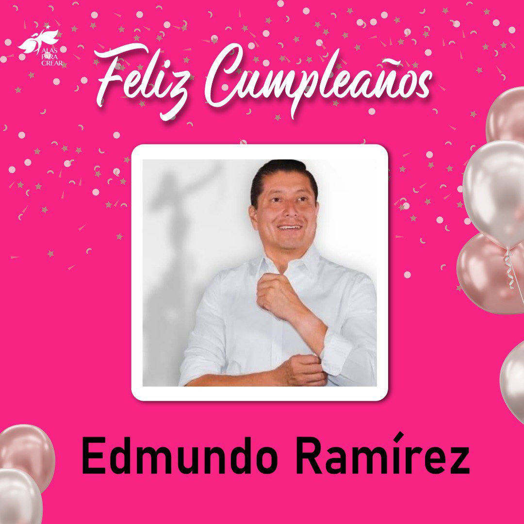 La comunidad de <a href="/AlasParaCrearAC/">Alas para Crear</a> felicita a <a href="/edmundo_rmz/">Edmundo Ramírez</a>, un convencido de las #SegundasOportunidades. 🦋

#FelizCumpleaños 🎂