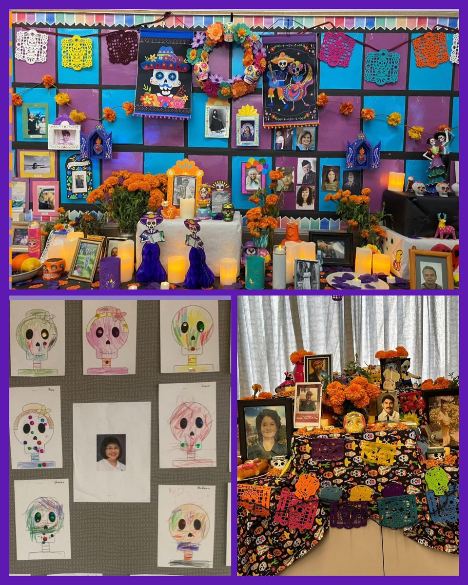 WillmoreWSD's tweet image. Congratulations to Maestra Gonzalez’s 5th graders for winning Willmore’s ofrenda contest! Take a look at all of the ofrendas displayed in classrooms to celebrate #DiadelosMuertos. #dualimmersion #dualimmersionprogram @westminstersd @wsd_onthemove