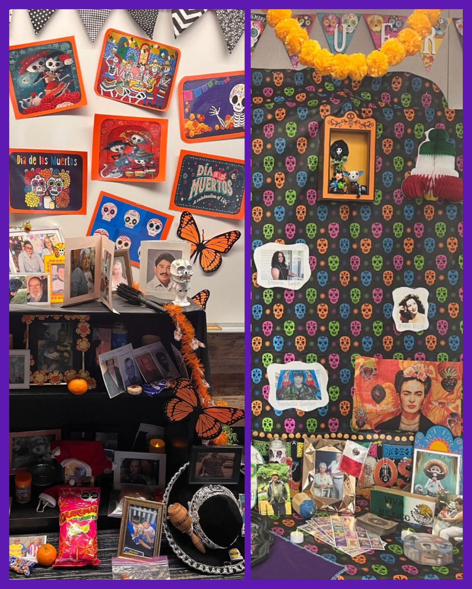 WillmoreWSD's tweet image. Congratulations to Maestra Gonzalez’s 5th graders for winning Willmore’s ofrenda contest! Take a look at all of the ofrendas displayed in classrooms to celebrate #DiadelosMuertos. #dualimmersion #dualimmersionprogram @westminstersd @wsd_onthemove