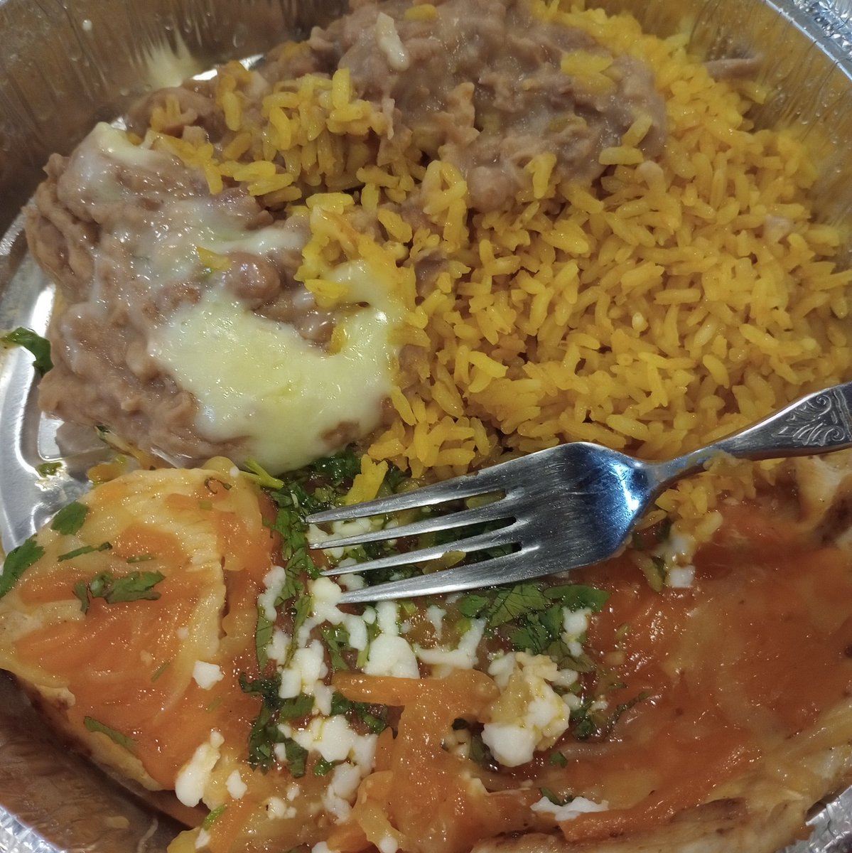 naooshii's tweet photo. eating mexican takeout omad after long day of moving and cleaning .. https://t.co/xZRRleI5Ek