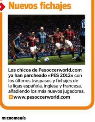 PeSoccerWorld's tweet image. Recuerdos, nuestros Mods en revistas de videojuegos 👏

#PES #Micromania #PeSoccerWorld