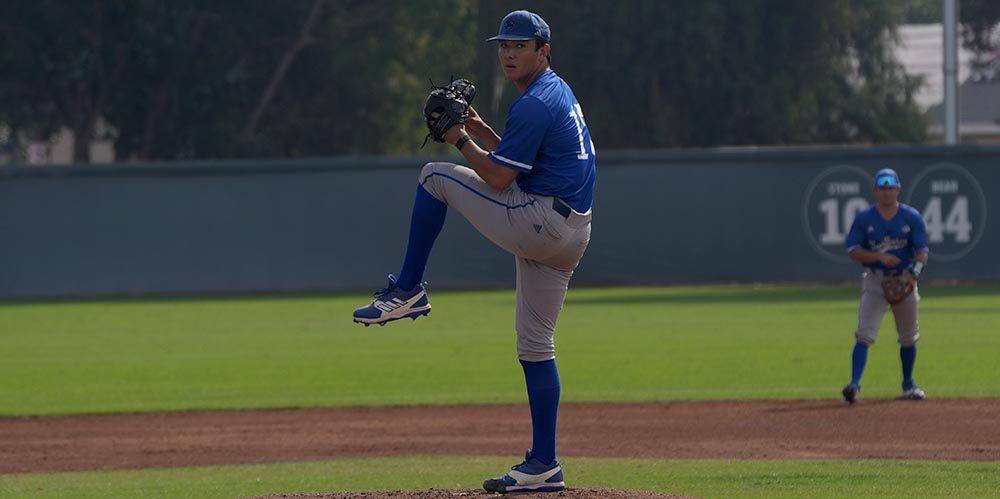 Stitch_Head's tweet photo. Great seeing Ryan Gallagher & Hayden Hattenbach pitch for @UCSB_Baseball. Both got a li'l roughed up but they missed all of '23. Elsewhere, RHP Tyler Bremner looked sharp. Oh, check out the kicks that @LMULionsBSB's @CoachFerg sported today. Tribute to Bobby Knight-era IU hoops? https://t.co/3KOFzYDRvY