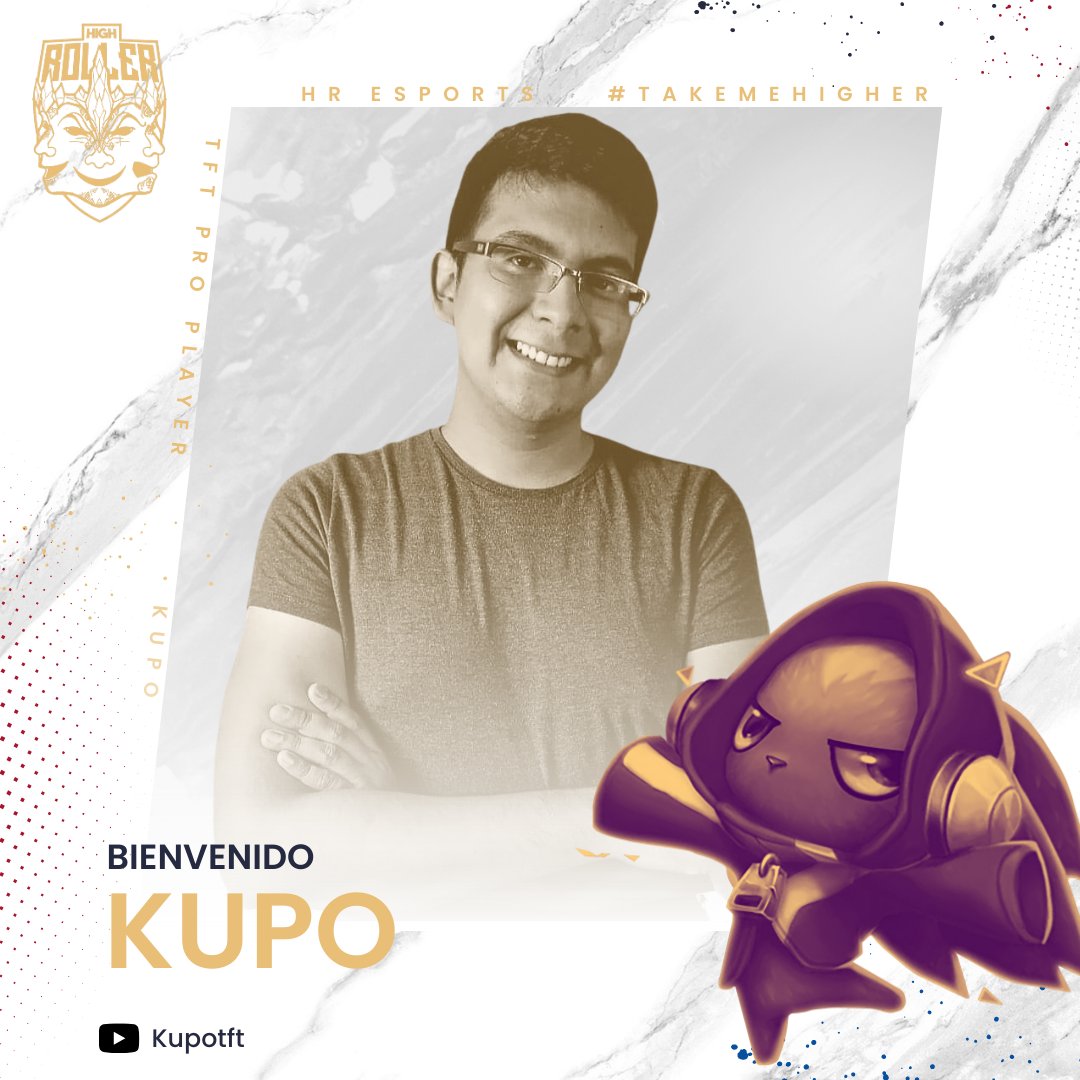 HRollerLATAM's tweet photo. Buenas, buenas estrategas 🐰

Ha llegado el último jugador de nuestro roster. Cerrando con broche de oro le damos la bienvenida al fan número 1 de Melisma, @KupoTFT 🇲🇽

#TakeMeHigher #KupoComps https://t.co/WBd7I3cd5q
