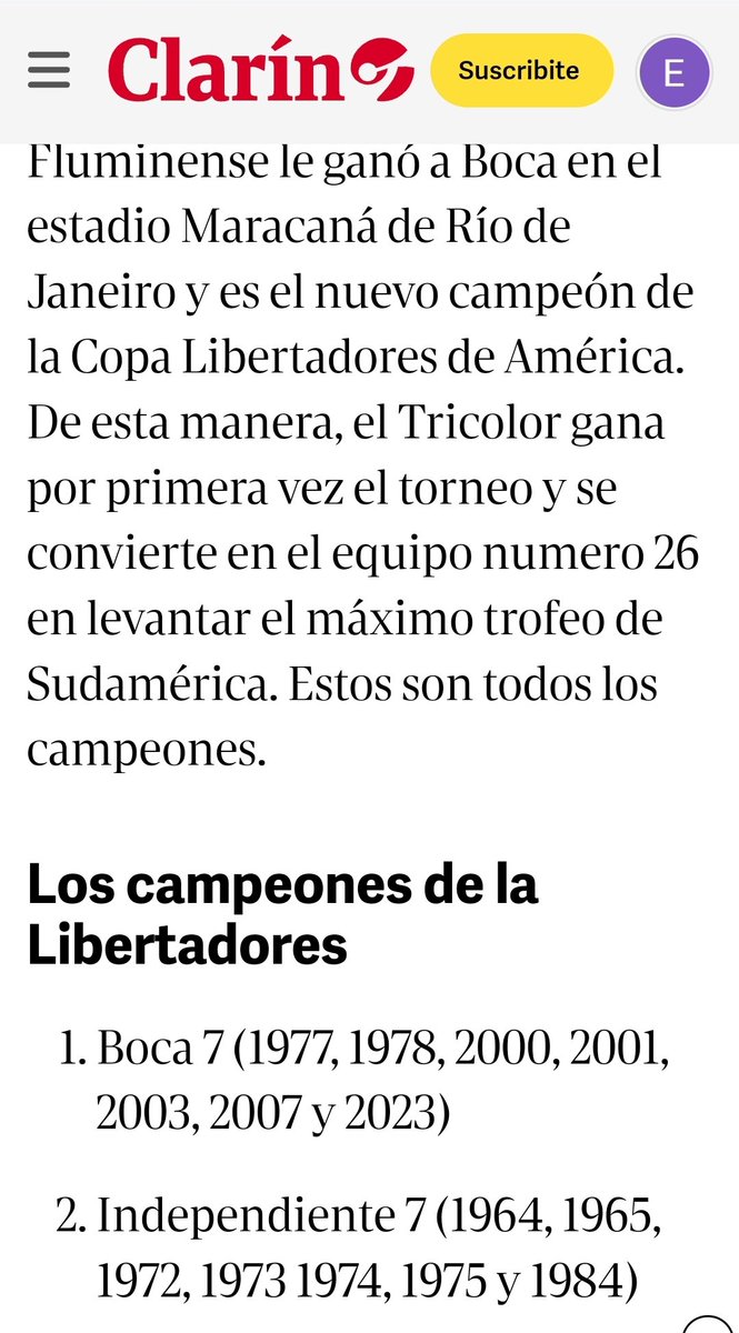 EricGrimberg1's tweet photo. Che Clarín Bostero jajajaa https://t.co/qn4lnobC8y