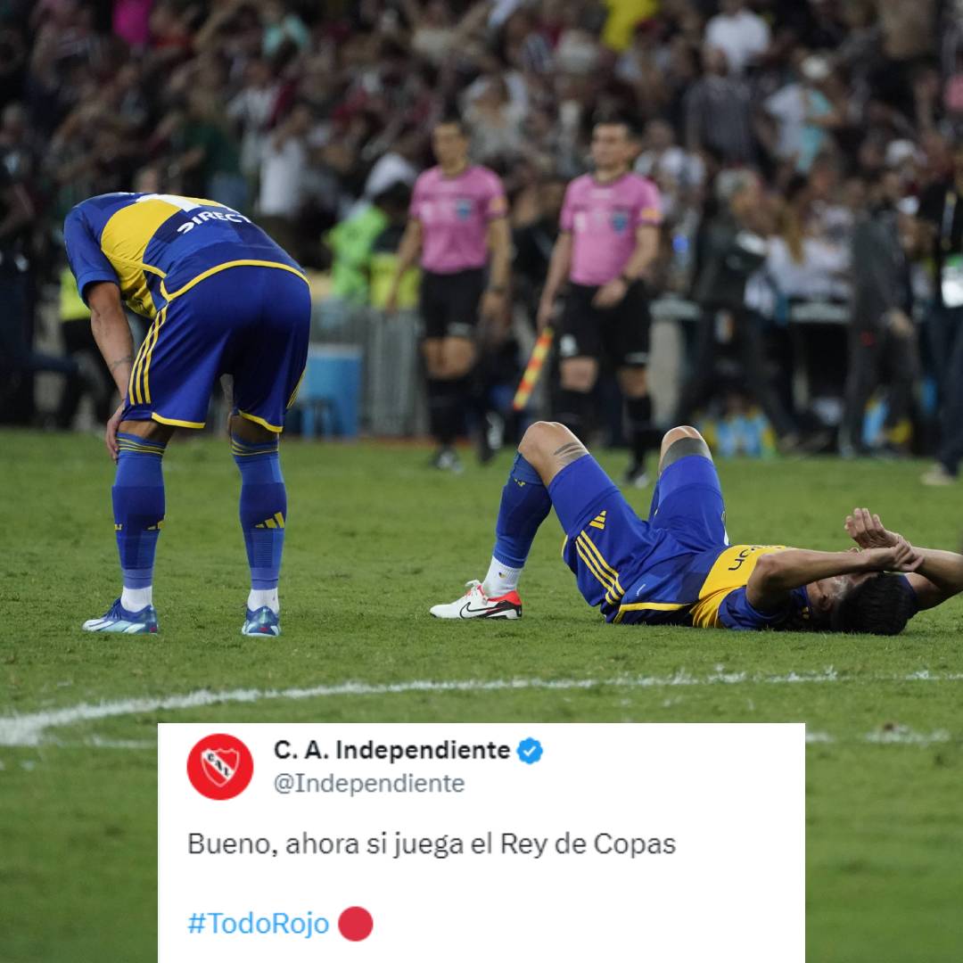 🔴 LA CARGADA DE INDEPENDIENTE TRAS LA FINAL QUE PERDIÓ BOCA