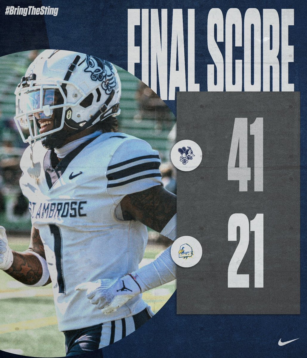 FightingBeesFB's tweet photo. Final! #BringTheSting 🏈🐝 https://t.co/TrpPjcTXSi