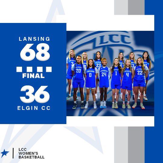 Congrats to LCC Women’s Basketball rebounding on the road to get in the win column against Elgin. 

Kaylin Howard had a double double with 10 points and 10 rebounds. 
#shine #onthemap ⭐️