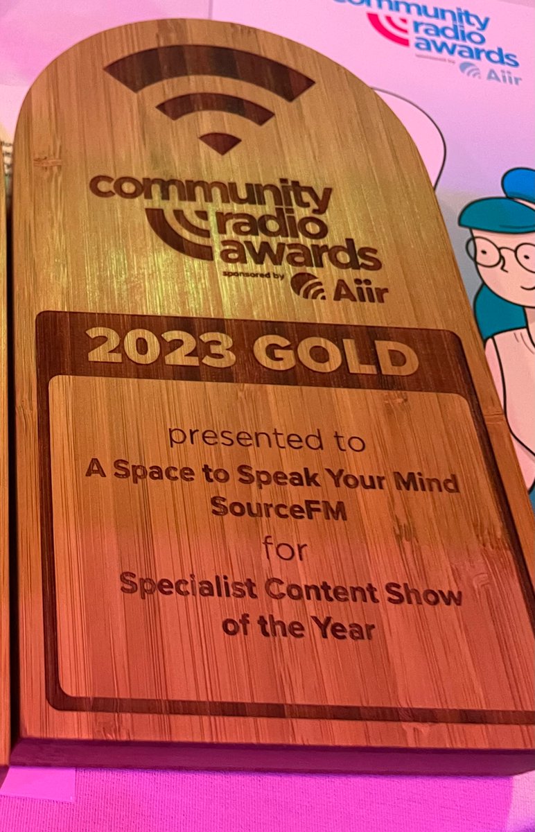 A Space To Speak Your Mind tweet media