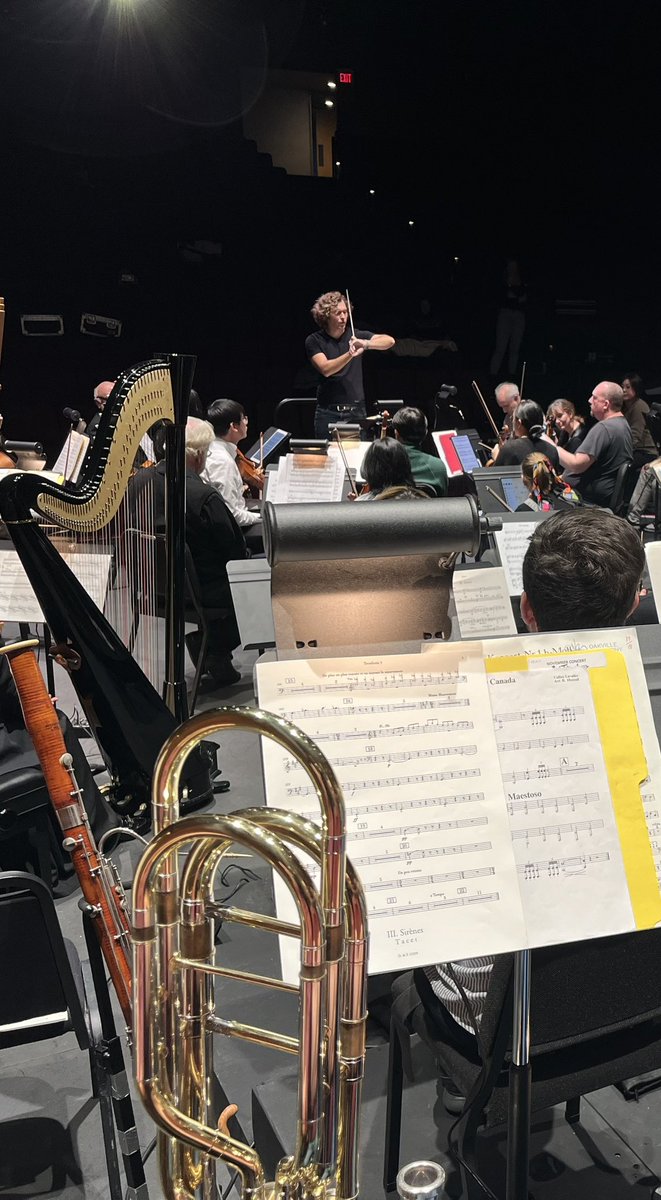 About to channel my inner siren tonight with the #MyriadEnsemble and the <a href="/OakSymphony/">Oakville Symphony</a>