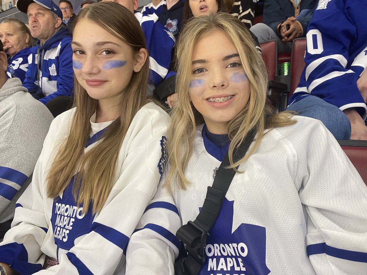 nik_el_ah's tweet photo. First game! Let’s go @MapleLeafs https://t.co/2Nr3t4Rc3e