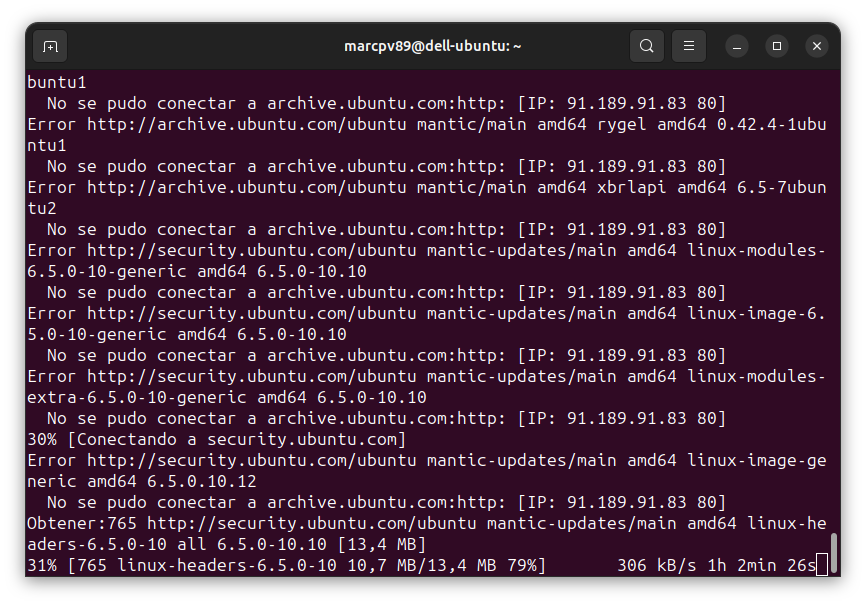 marcpv89's tweet photo. Esperemos que no se rompa nada
#UbuntuUpgrade 23.04 a 23.10 https://t.co/2AqnQtKrhr