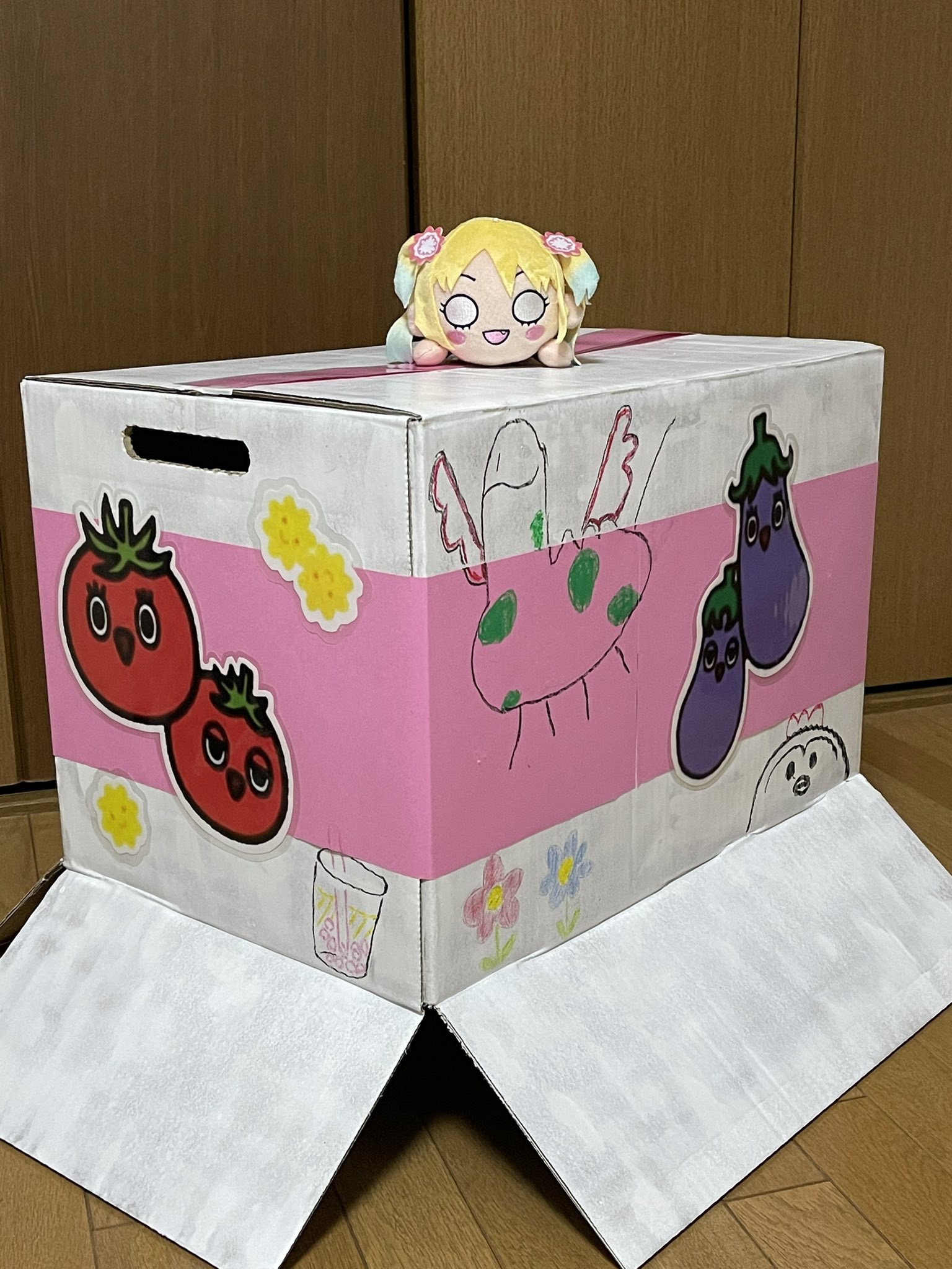 大沢瑠璃乃の段ボール箱 大沢瑠璃乃の段ボール箱 - メルカリ