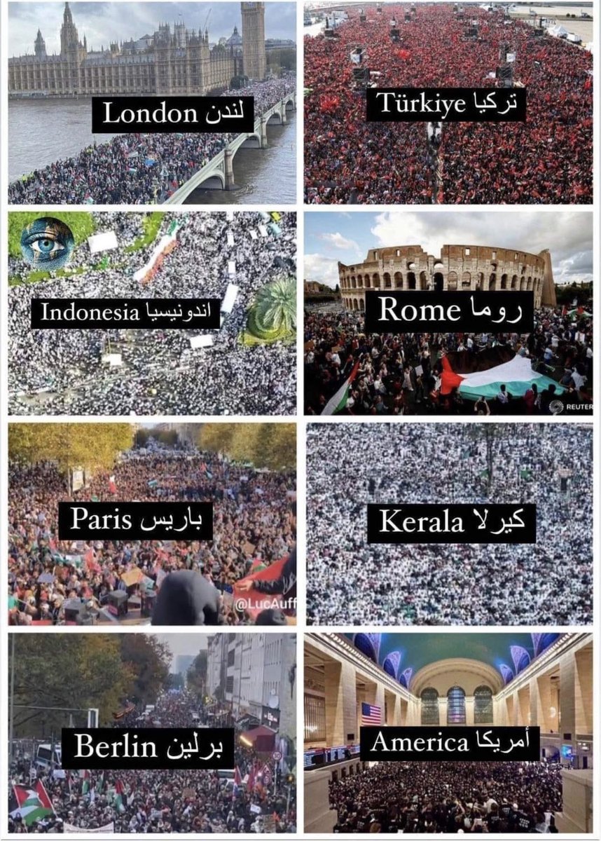 mhdksafa's tweet image. When you need to have hundreds of protests just to tell the world that bombing children is not ok, that is when you know that humanity has failed.