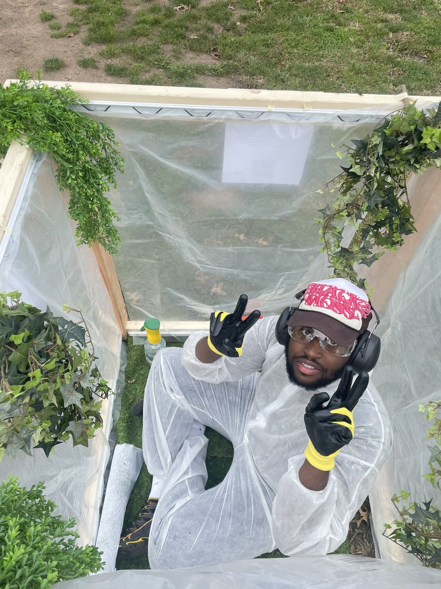 LSVAGABOND's tweet image. we’ll be previewing the “Black Moss” project for the public in not so random places in NJ/NY via our Bonsai Box installation built by @_azizramos 🌅