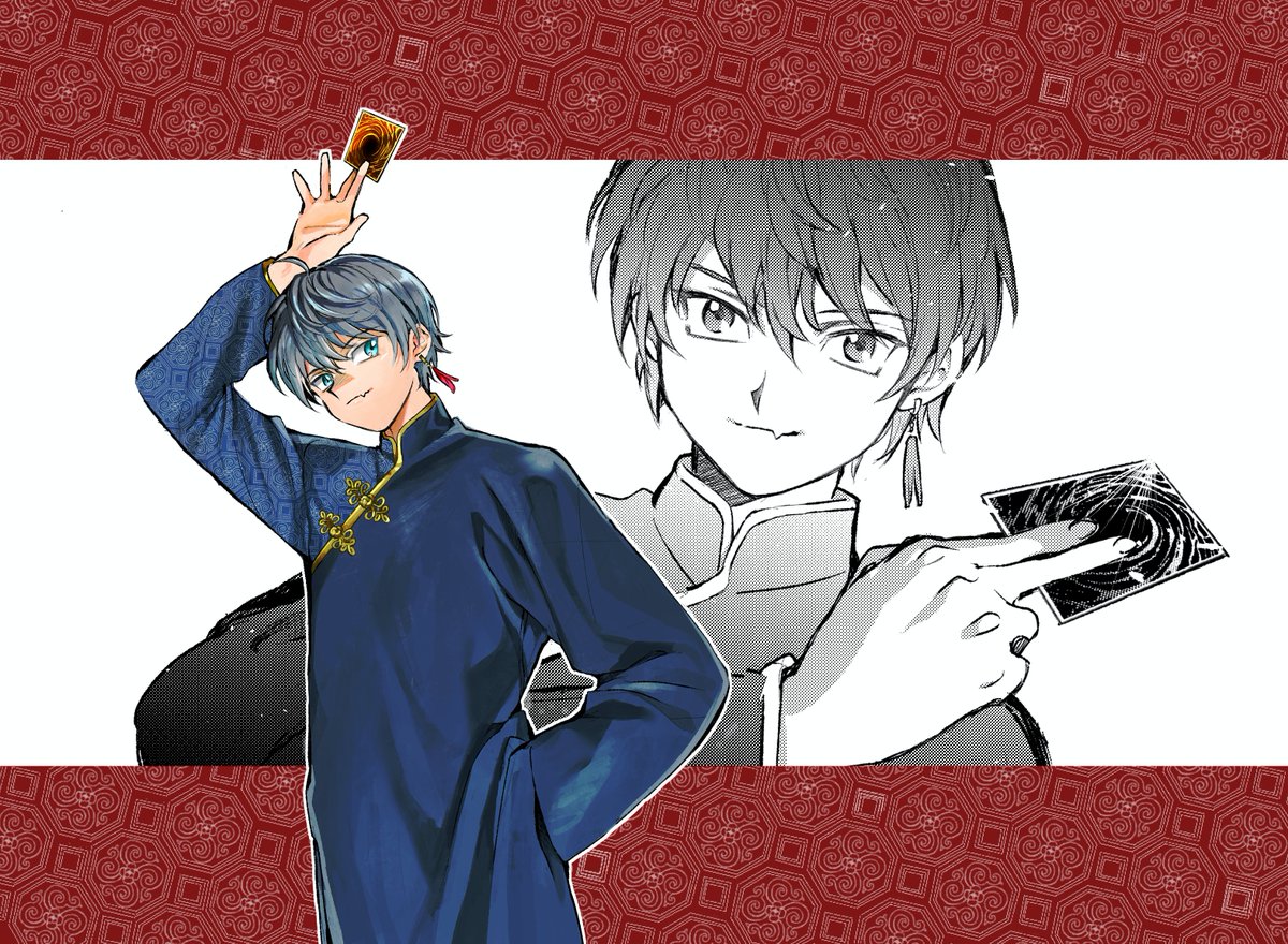 ch_yukimaru's tweet photo. Thank you very much to @203wolves
I am grateful for this chance to work with them 🙇‍♂️
I love their art style and Judai illustrations.
#regeant https://t.co/OXmbdwuGRu