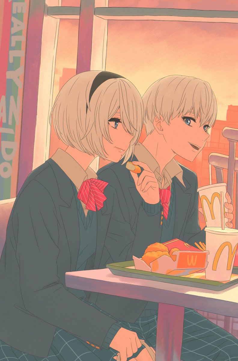 ashe_92l's tweet photo. 9S2B version #NieRAutomata https://t.co/kas3WG3DR8