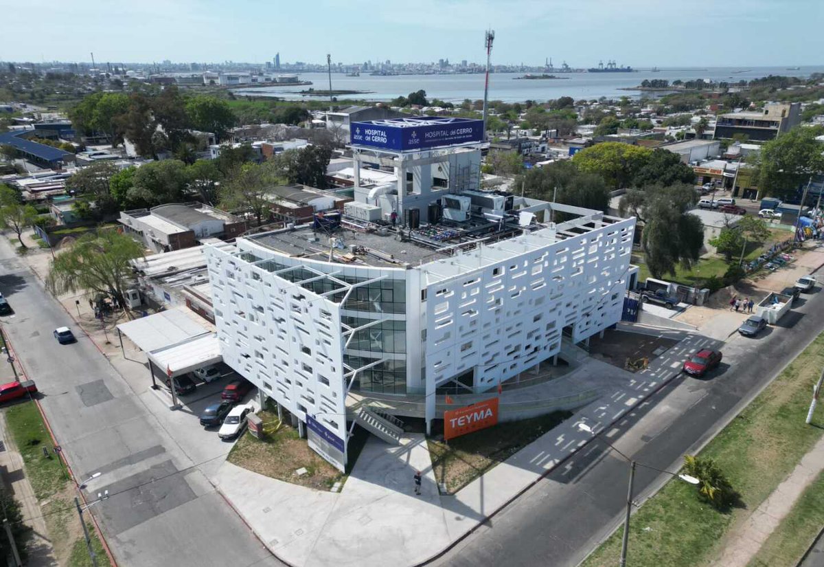 El Hospital del cerro luego de 15 años de frente amplio y el nuevo luego de 4 de la coalición, contála como quieras zurdo.