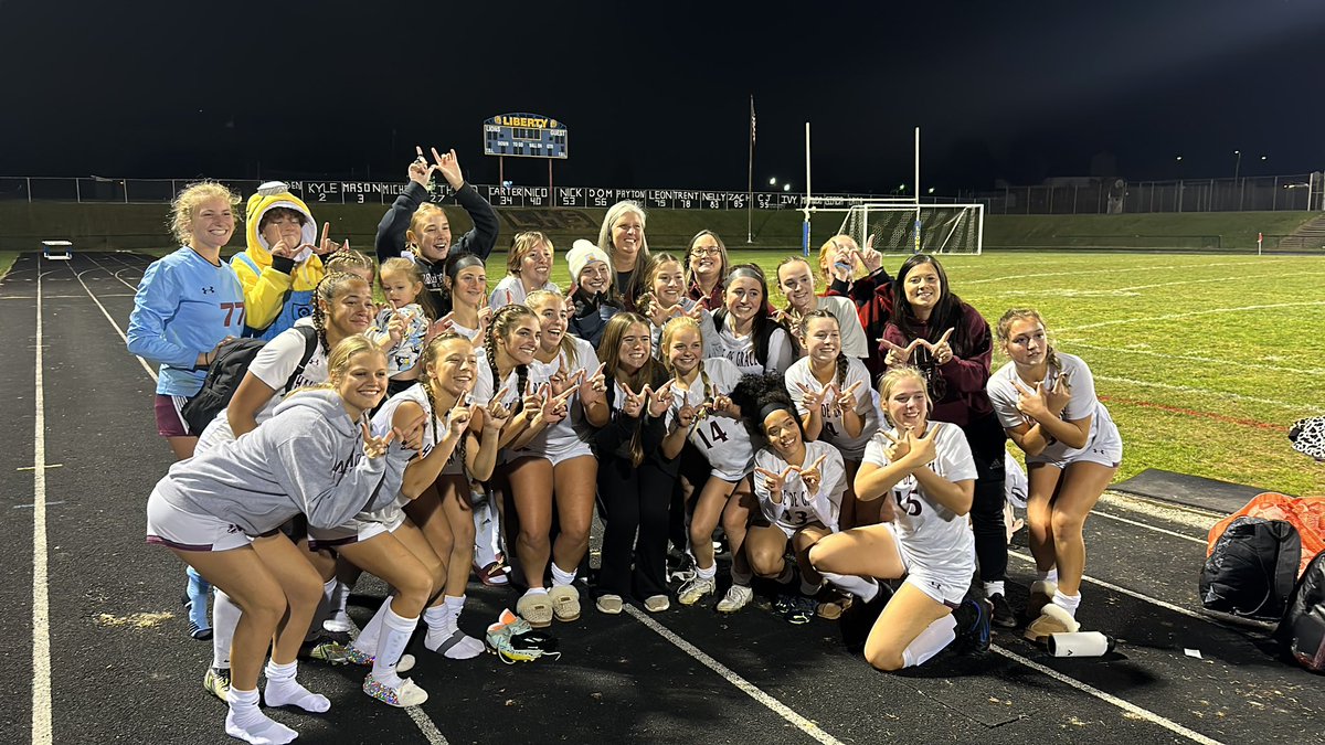 Girls soccer wins 2-1 in OT . Kendall Zimmerman with the game winner