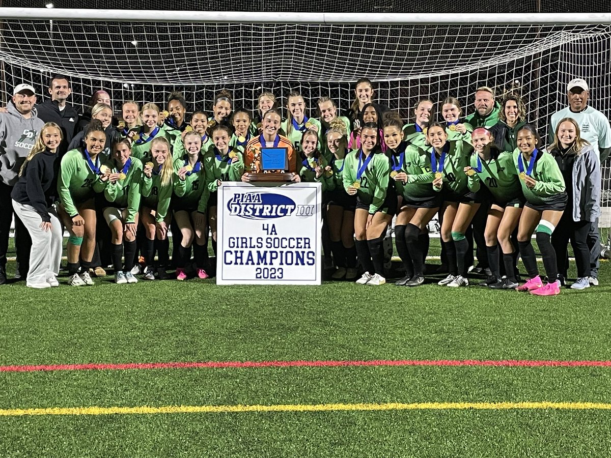 CDAthletics's tweet photo. District III Champs. https://t.co/Zs8zQmlj9F