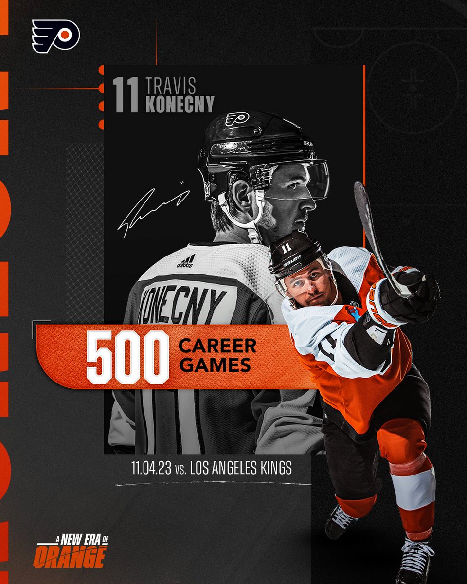 5️⃣0️⃣0️⃣ for TK! 

#LAKvsPHI | #LetsGoFlyers