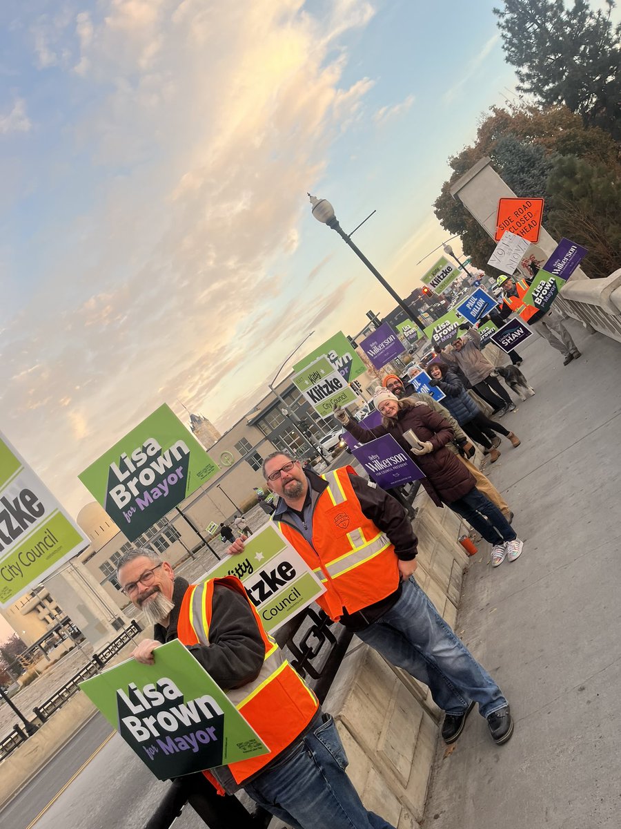 Thank you to everyone who has been helping us remind people to vote this week! Make sure YOU get your ballot in by Tuesday, Nov 7!