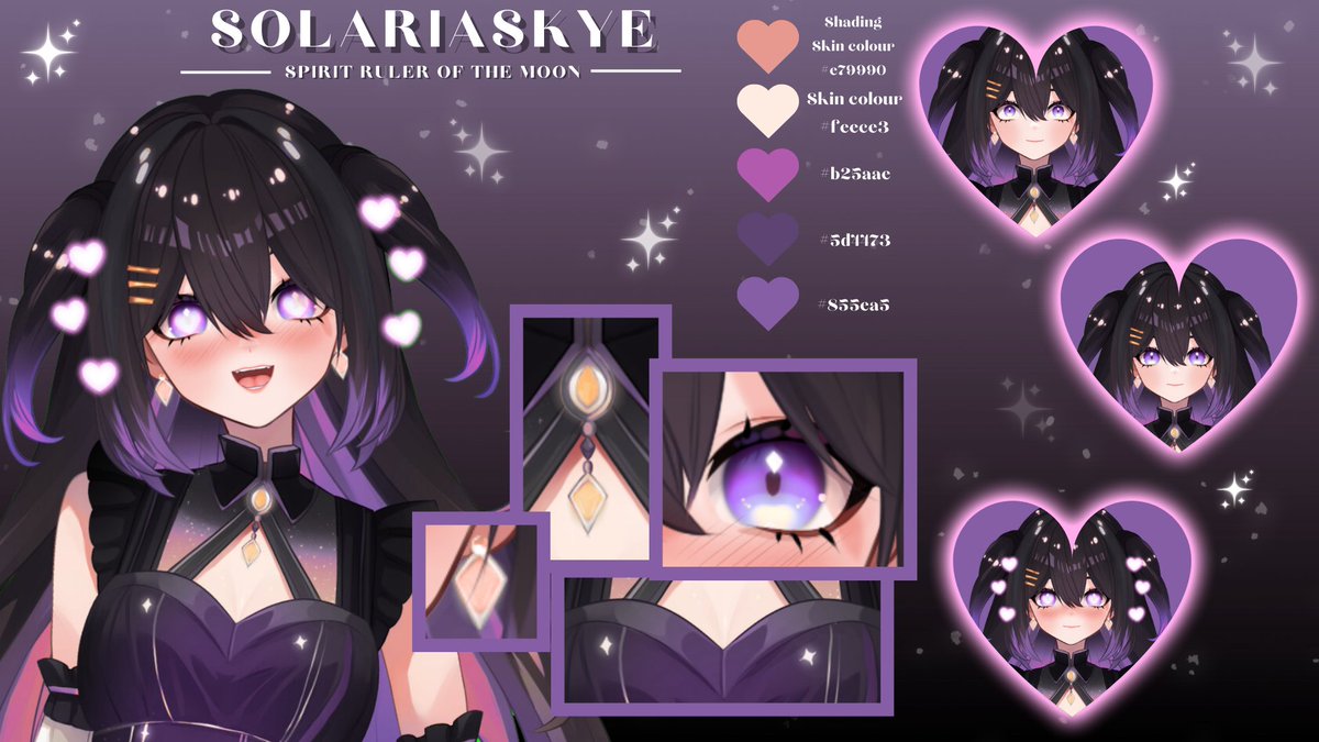 solariaskye's tweet photo. MY REFERENCE IS FINALLY OUTT MUAHAHAHA
enjoy to your fullest spirits~ <3
#vtuber #vtuberreference #Vtuberreveal #VtuberUprsing #Live2D https://t.co/SZR2ddhbfc