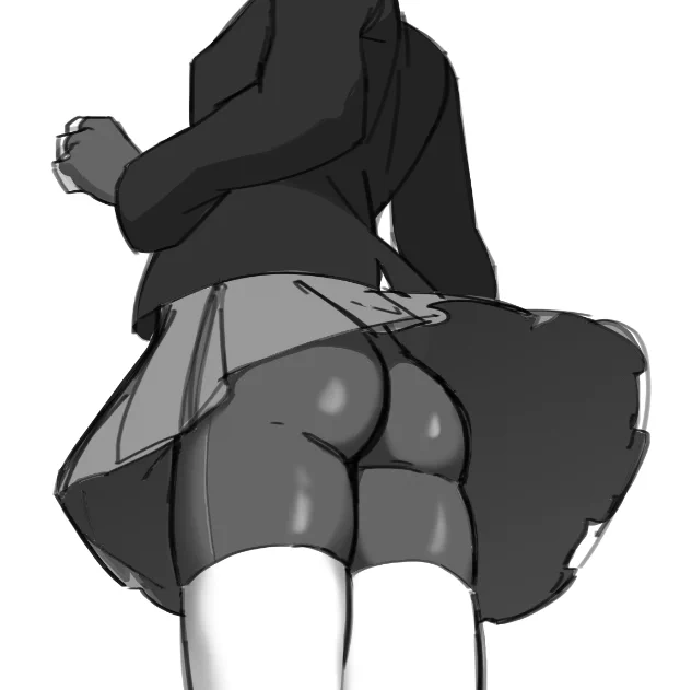 おしりと言えばスパッツね!!#いいおしりの日 
