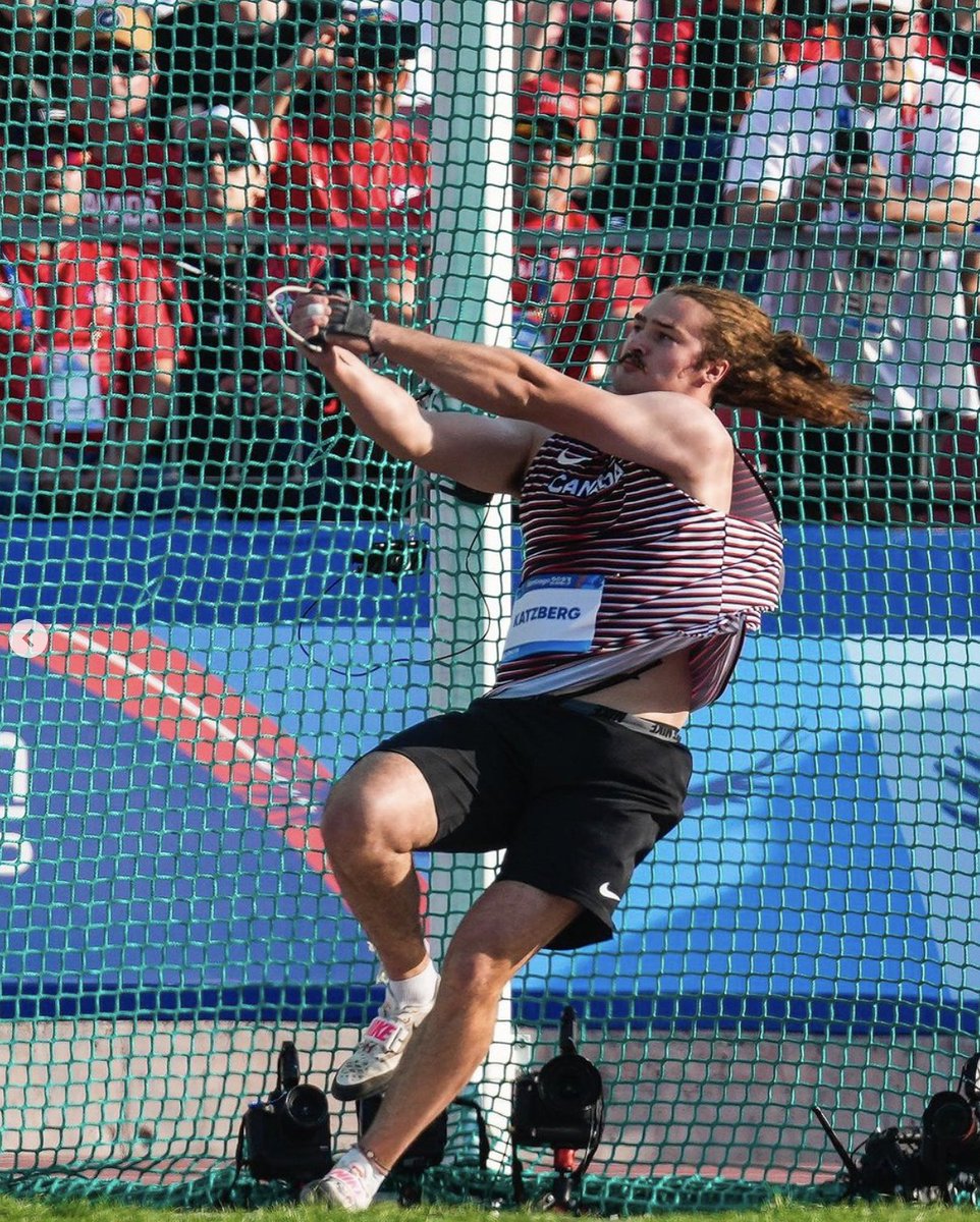 21-year-old Ethan Katzberg🇨🇦 breaks the Pan-Am Games record in the Hammer-80.96m🔥

This appears to be a November world record🍁

🥈@d_haugh🇺🇸 77.62m
🥉@WinklerRudy🇺🇸76.65m

📸: Darren Calabrese/COC & Andrew Lahodynskyj