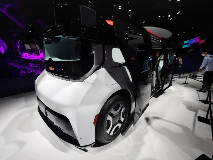 HONDAの自動運転の車!!#ジャパンモビリティショー2023 