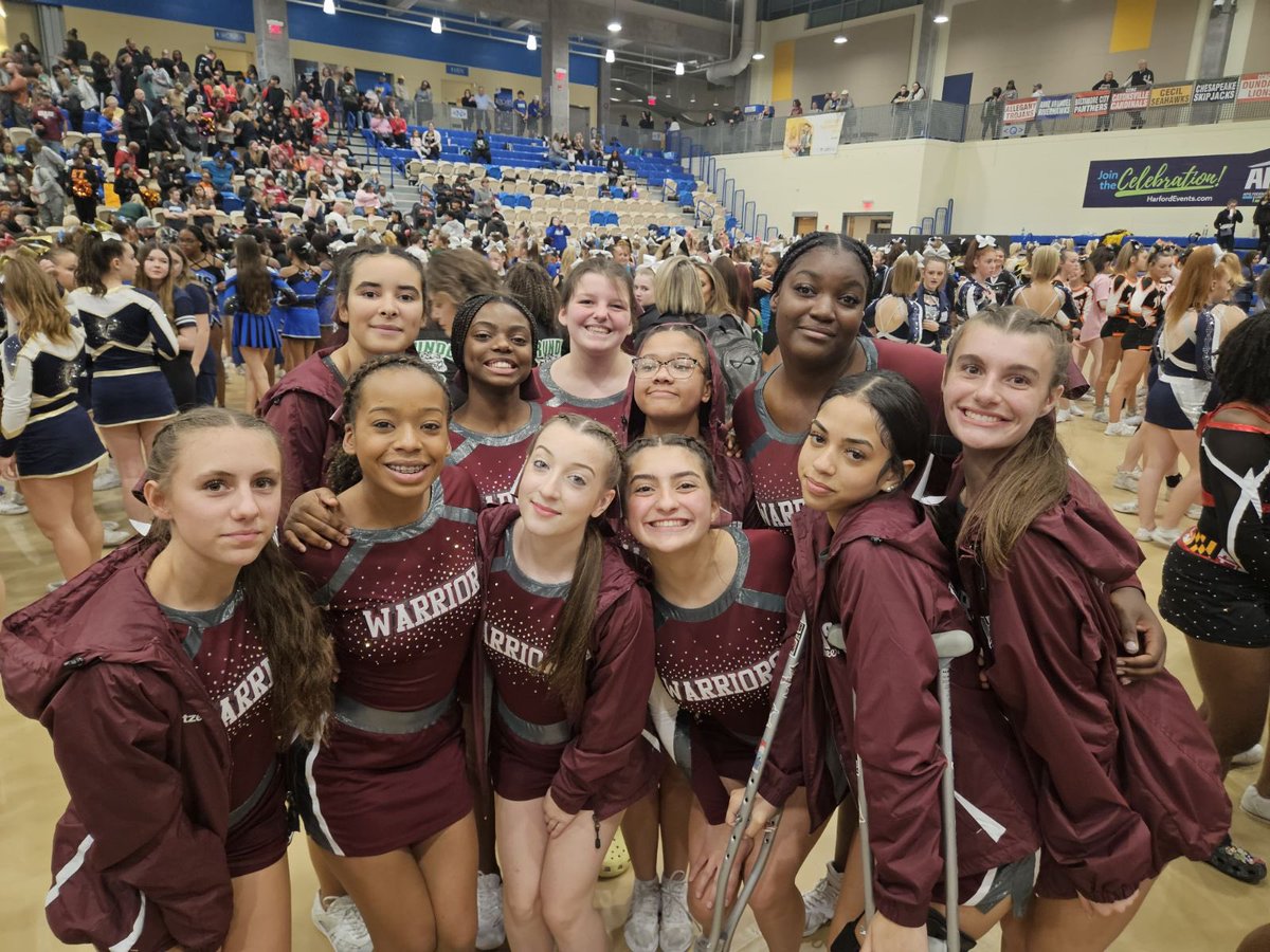 Cheer is moving on to states!  🎉🎉