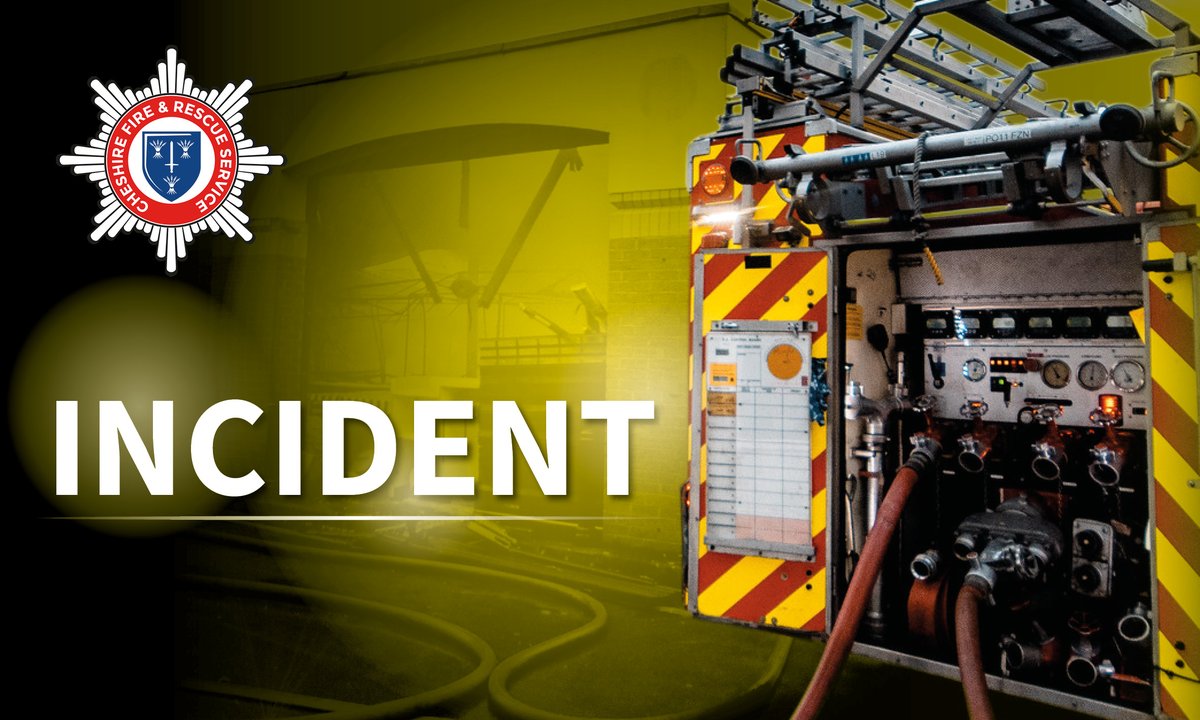 CheshireFire's tweet image. ONGOING | Six fire engines and a water bowser are in attendance at a fire in a commercial premises in Backford, near Chester. The incident involves a single storey premises and crews are working to extinguish the fire. Please expect possible disruption in the local area.