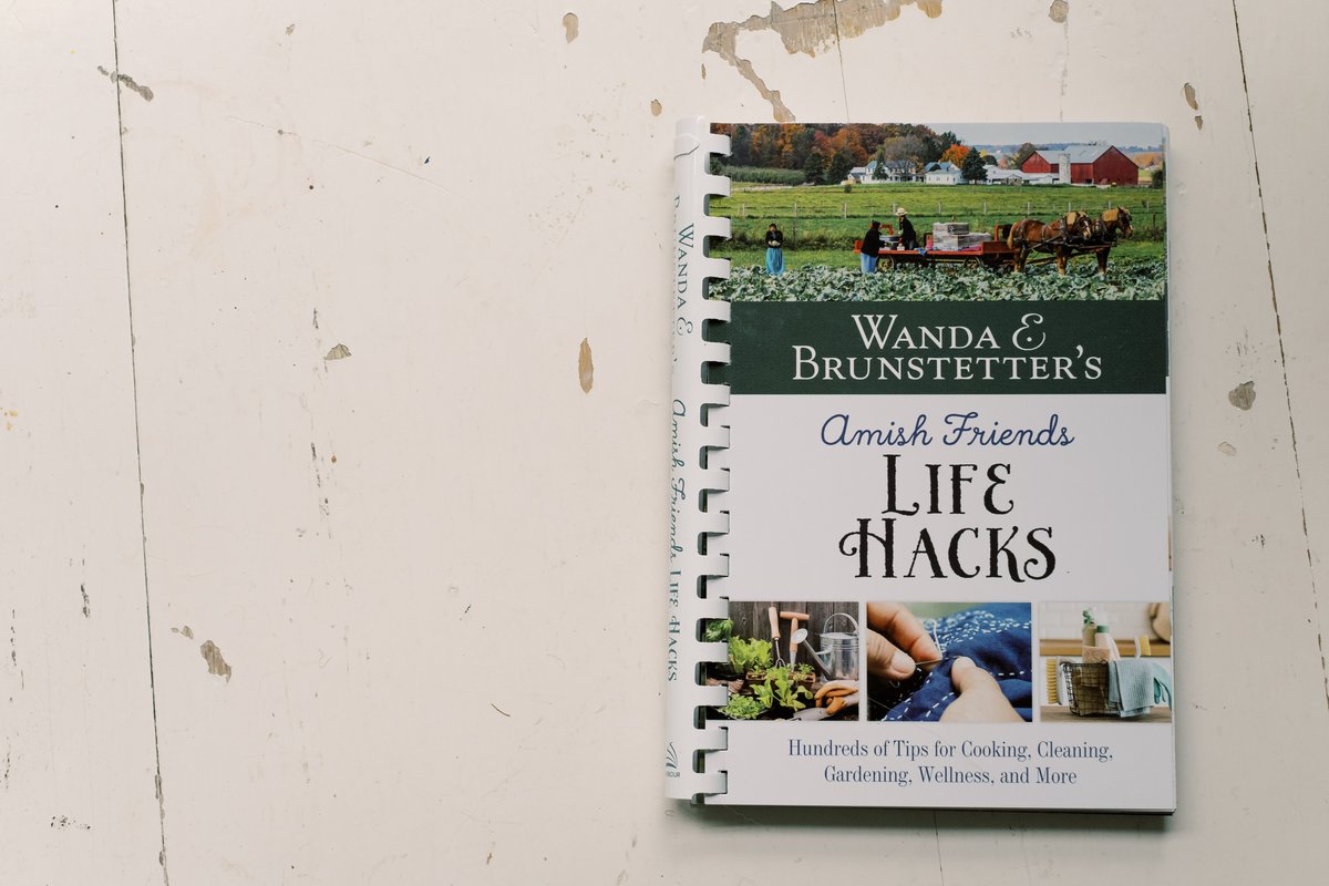 My book, Amish Life Hacks came out a few days ago, and it's full of many great tips from Amish friends.