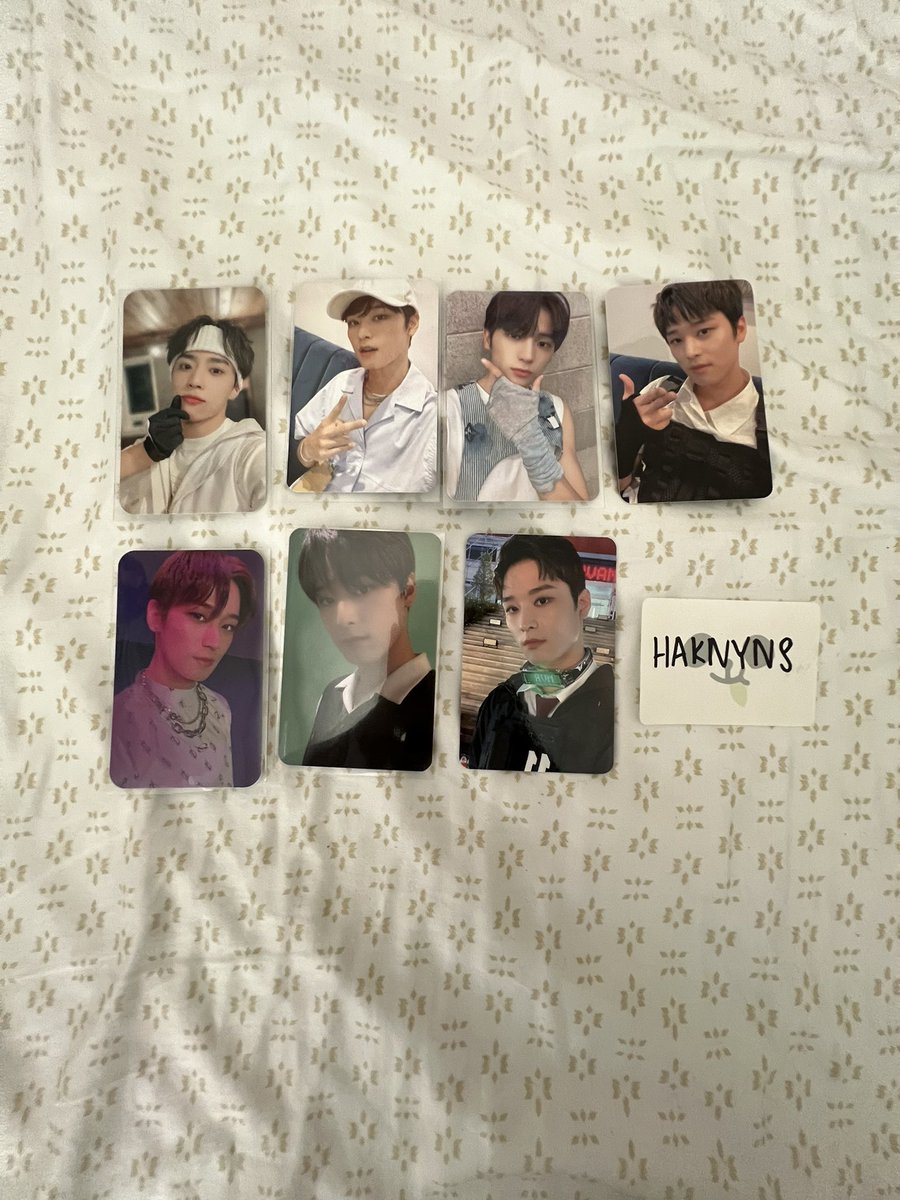 sunhkz's tweet photo. wts juyeon hyunjae and sunwoo pcs

12 / 12 / 12 / 8
12 / 8 / 8

usa and ww https://t.co/yZBpjdmj9L