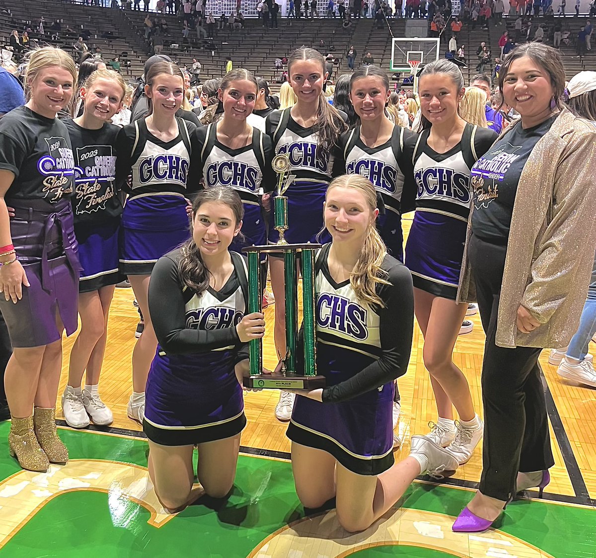 4th place in the Varsity C division at IASP State Finals!📣