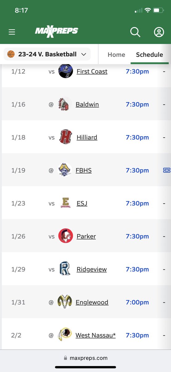 YHS Basketball Schedule 2023
Florida 4A District 3