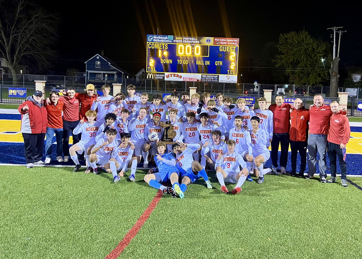 Athens Soccer are the D1 STATE CHAMPIONS‼️#GoHawks #WeBelieve
