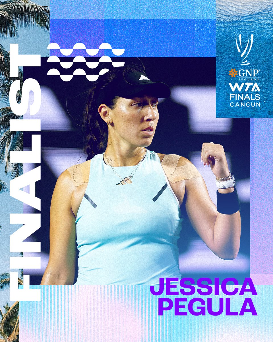 9⃣-0 in Mexico 🇲🇽

<a href="/JPegula/">Jessie Pegula</a> is into her first GNP Seguros @WTAFinals final and the 10th of her career!  🏆

#WTAFinals #GNPSegurosWTAFinalsCancun