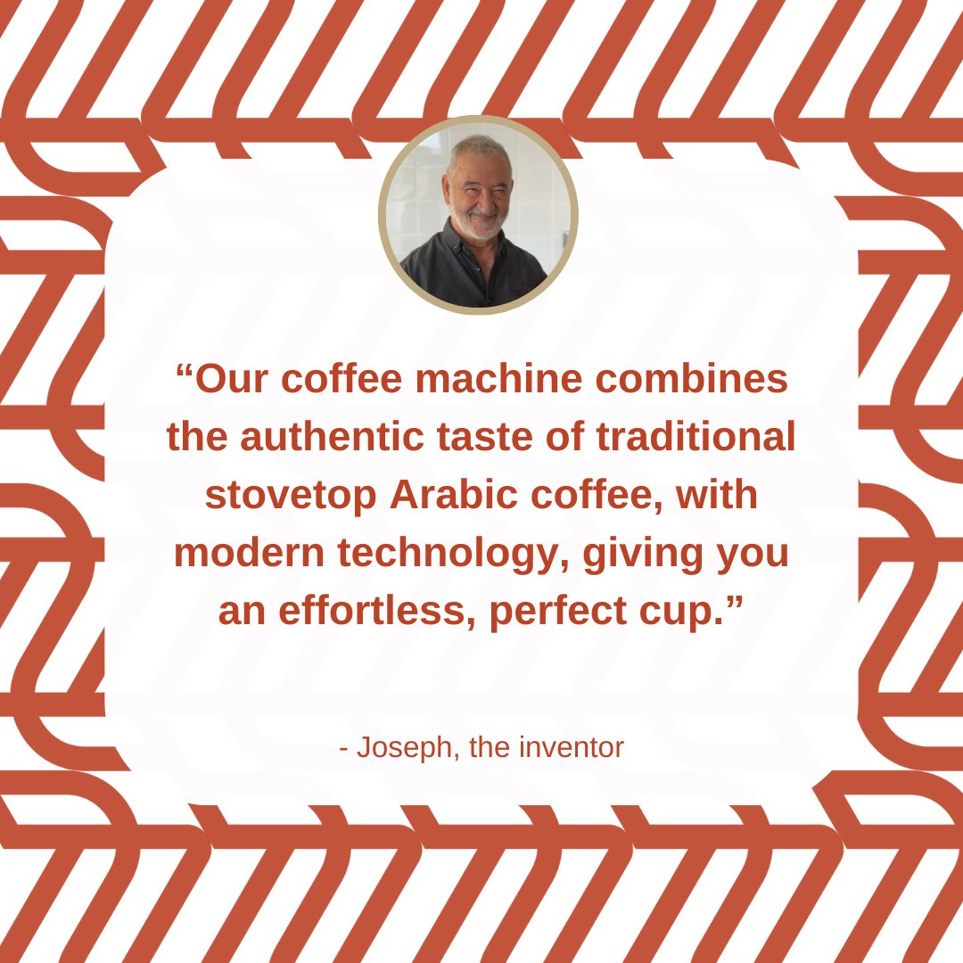 ZouZouCoffee's tweet photo. Our Aussie-designed and developed #coffee machine combines the authentic taste of traditional stovetop Turkish, Lebanese, Arabic or #GreekCoffee with modern and intricately designed technology, giving you an effortless, perfect cup. Pre-order now at https://t.co/nClZ74nKgl https://t.co/DiYl0mvQlI