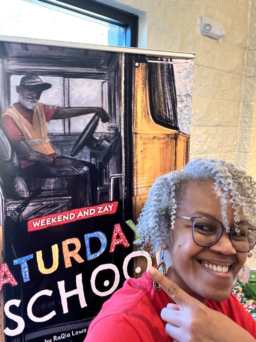 RaQiaLowo's tweet photo. Had great time today! My boys Weekend &amp; Zay found new homes go to and spread their #Blackboyjoy👦🏽👦🏾📚 #kidlit

@ChadandDadRich  Yes, I DID slap a Weekend and Zay: Saturday School 📙sticker on🎈🎈and send them home w/about 20 kids!😅#marketingstat @BCHeadQuarters @ReycraftBooks https://t.co/tXrB5M2Xz6