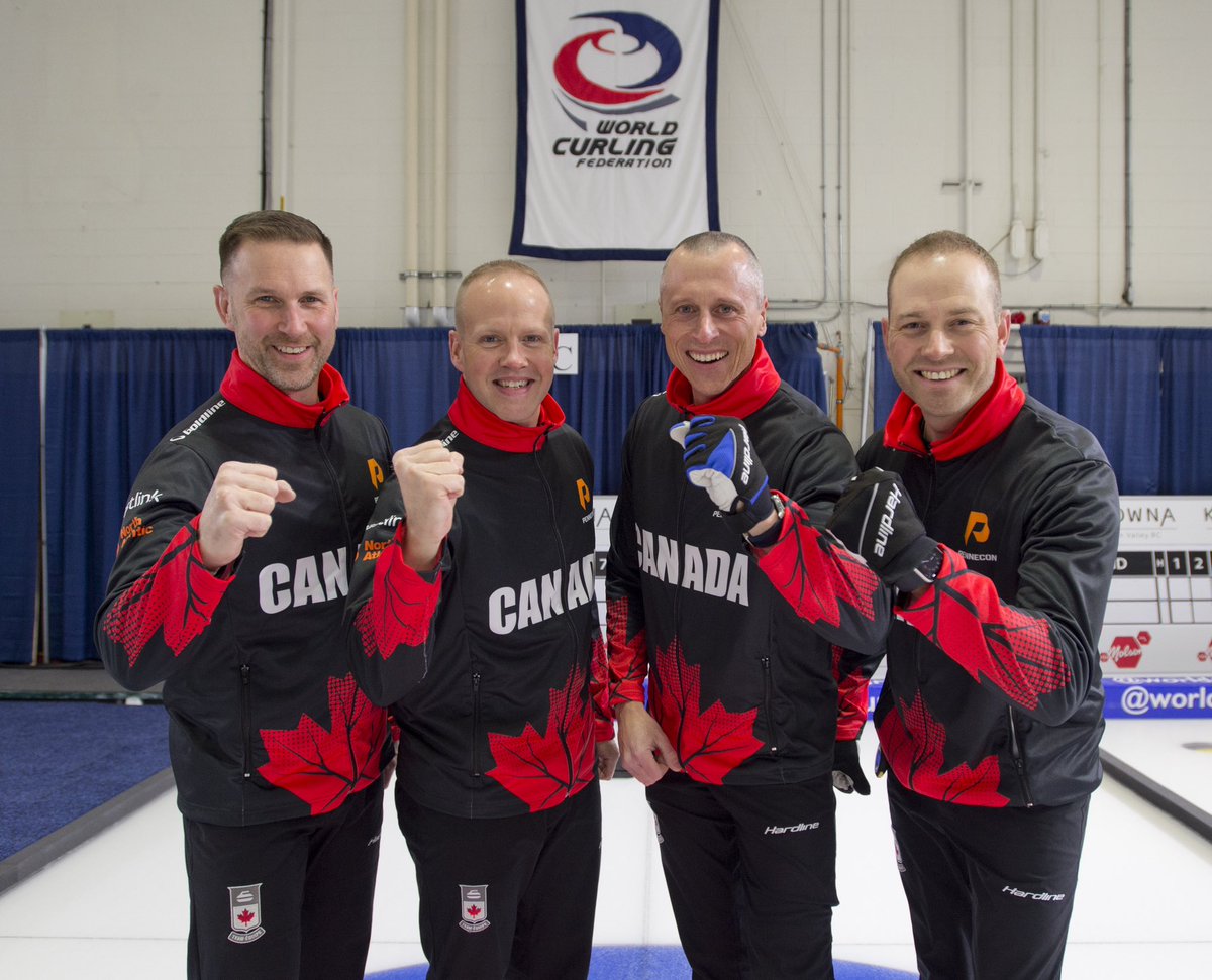 GOLD FOR CANADA!!!! 

Congratulations Brad Gushue, Mark Nichols, E.J. Harnden and Geoff Walker on winning the 2023 Pan Continental Curling Championship! 🥇 #PCCC2023